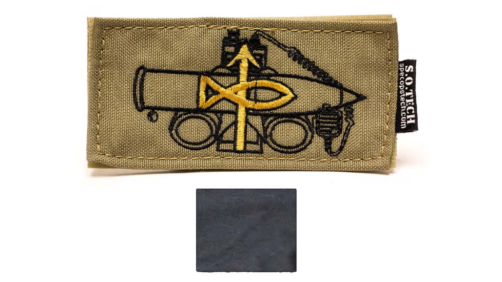 S.O.Tech Black Symbology Patch, Forward Observer SYPCH-FO-BLK