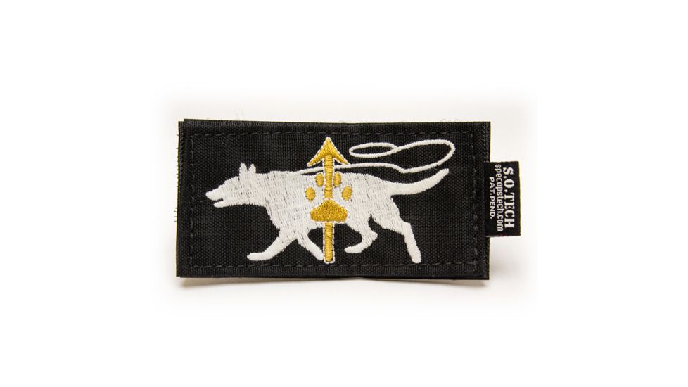 S.O.Tech Black Symbology Patch, K9 SYPCH-K9-BLK
