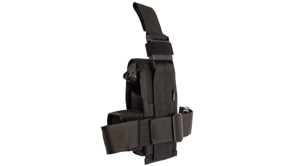 S.O.Tech Speed Clip Taser Holster, Taser X2, Black TH-X2-TBVS-BLK