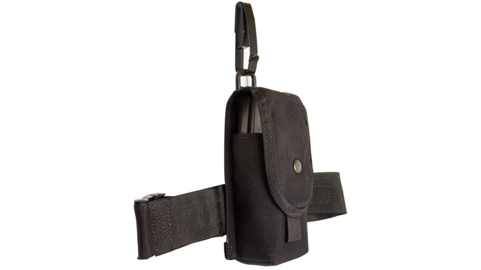 S.O.Tech Speed Clip Double M4 Pouch, Black BDM4MP-TBVS-BLCK