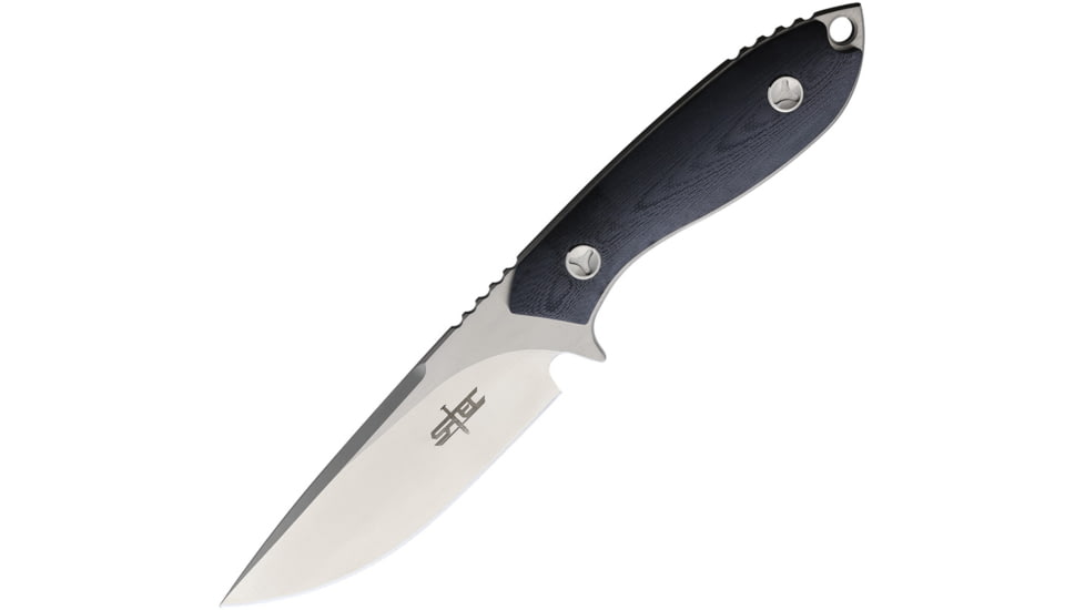 S-TEC Black G10 Fixed Blade Knife, T228541