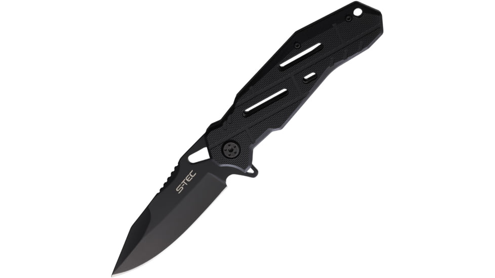 S-TEC Linerlock Black G10