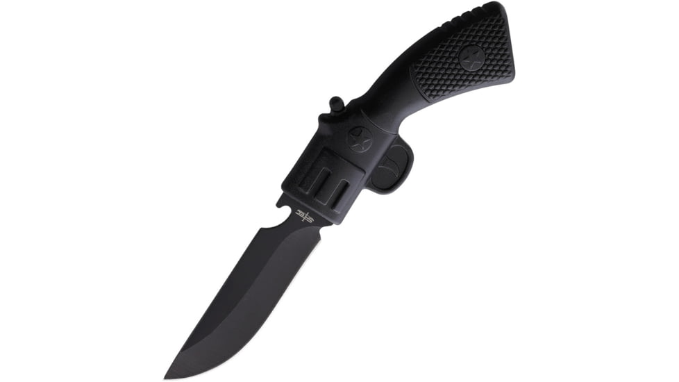 S-TEC Revolver Neck Knife Black, T22193BK
