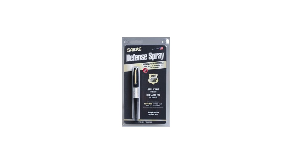 Sabre .36 oz Tapered Pen Advanced 3-in-1 Formula, Black PEN-14