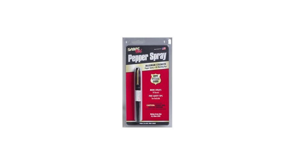 Sabre .36 oz Tapered Pen Maximum Strength, BLACK PEN-14-OC