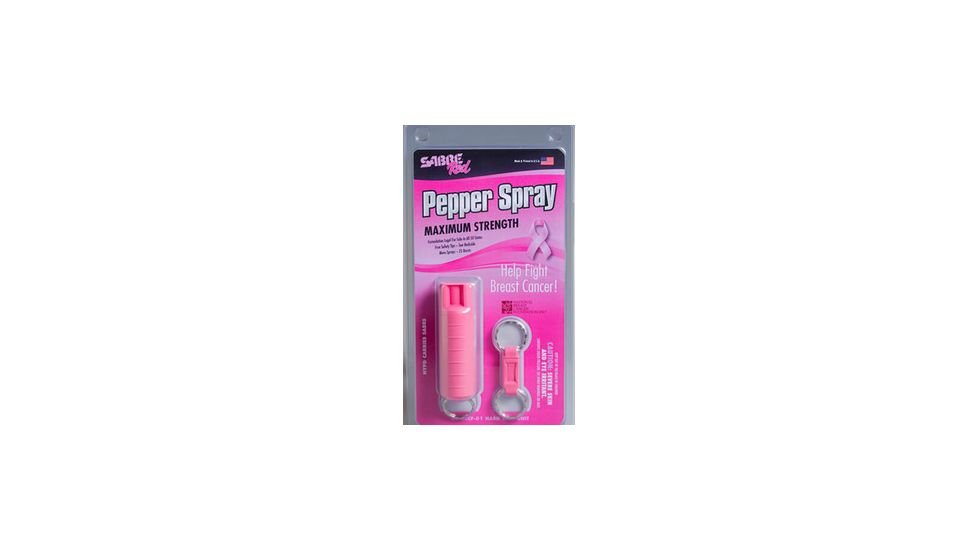 Sabre National Breast Cancer Foundation Defense Spray, PINK HC-NBCF-01