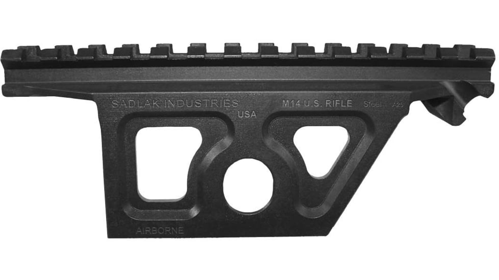 SADLAK M1A Scope Mount, Lightweight Airborne, Black, Medium, 140015