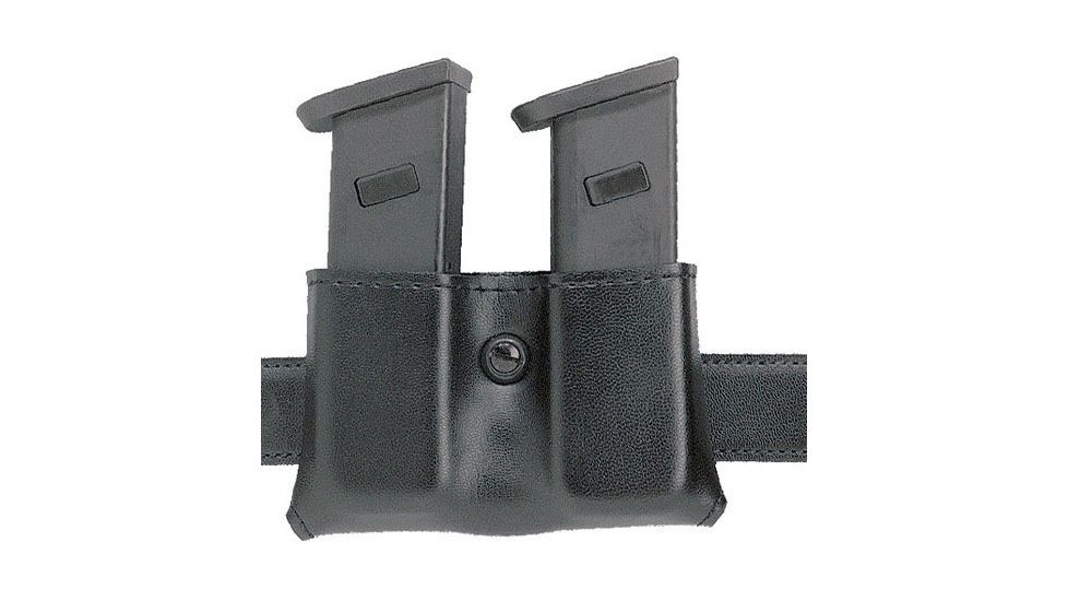 Safariland 079 Concealment Magazine Holder, Snap-On, Double - Carbon Fiber Look Black, Ambidextrous 079-383-65