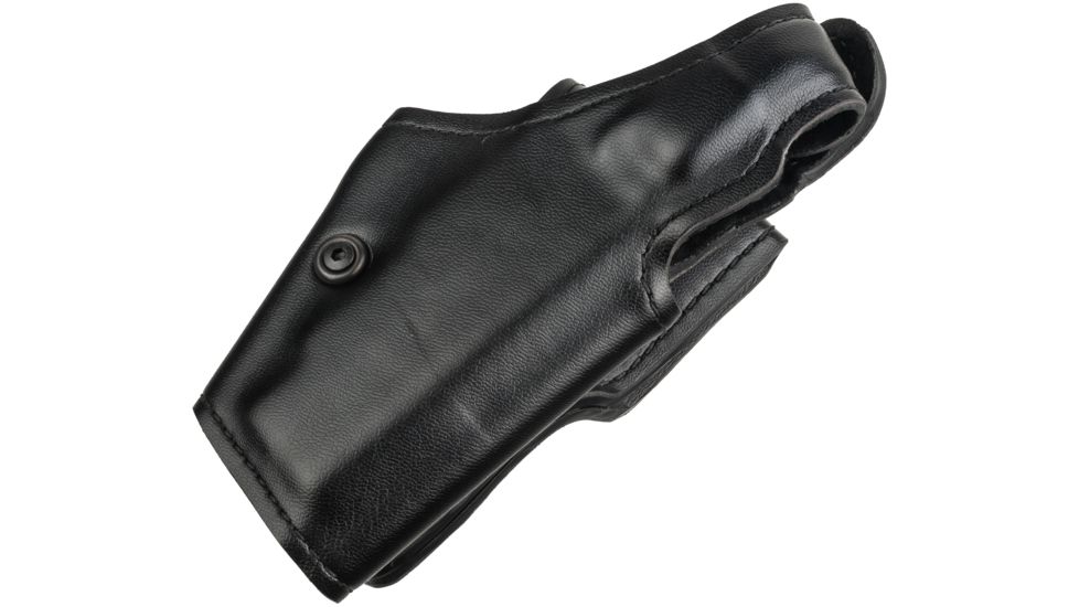 Safariland 200 Top Gun Mid-Ride Level-1 Retention, S&amp;W 469/6906, Plain Black, Right Hand, 200-20-161