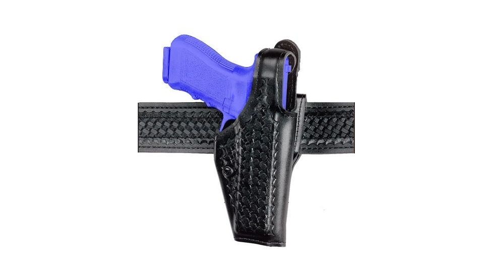 Safariland 200 ''Top Gun'' Mid-Ride, Level I Retention Holster - Hi Gloss Black, Right Hand 200-74-91
