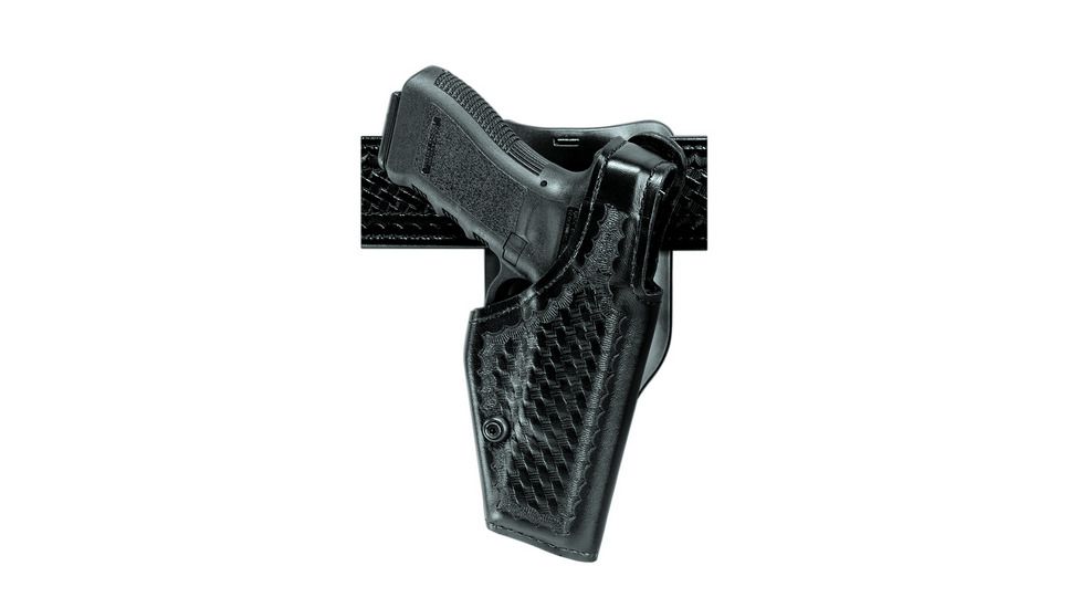 Safariland 2005 Top Gun Low-Ride, Level I Retention Holster - Hi Gloss Black, Right Hand, Old BL Style 2005-74-91OBL