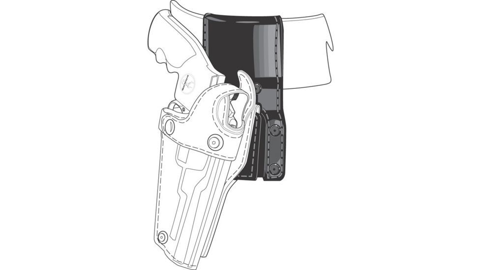 Safariland 325 Duty Belt Drop, Holster Adapter 325-4