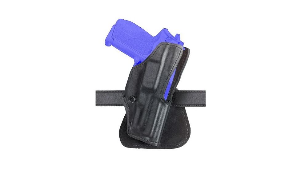 Safariland 5181 Open-Top Paddle Holster - Plain Black, Right Hand 5181-79-61