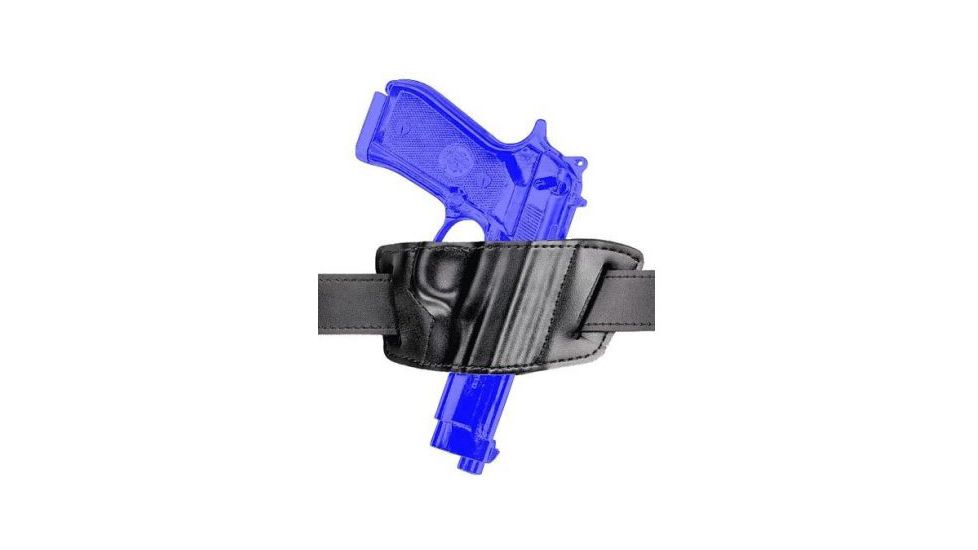 Safariland 527 Pancake Holster - Plain Black, Left Hand 527-89-62