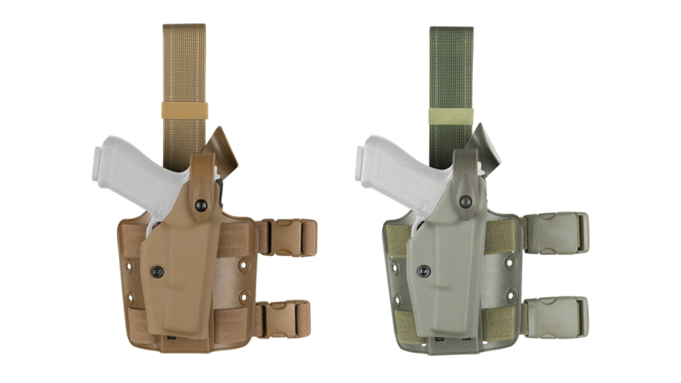 Safariland 6004 SLS Tactical Holster for H&amp;K, Coyote Brown, OD Green