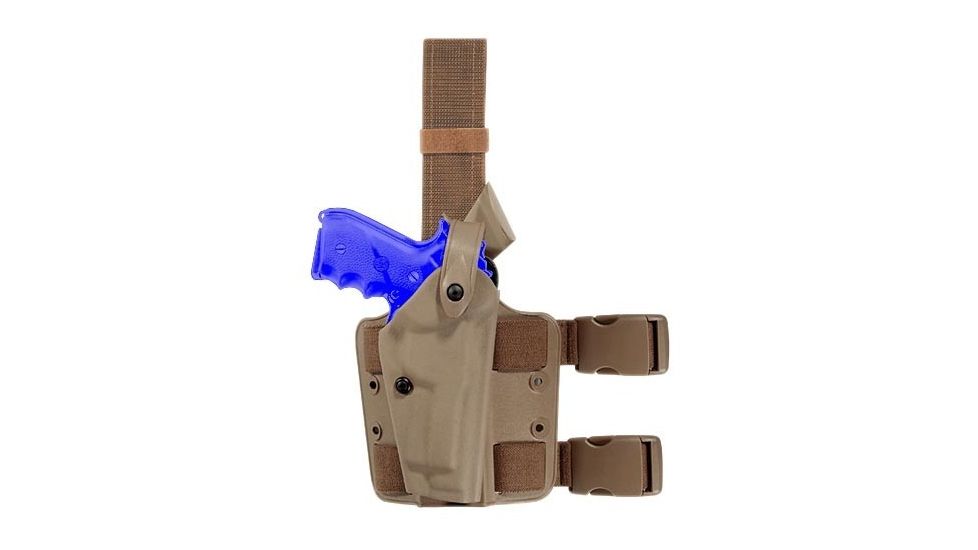 Safariland 6004 SLS Tactical Holster - Tactical Black, Left Hand 6004-193-122