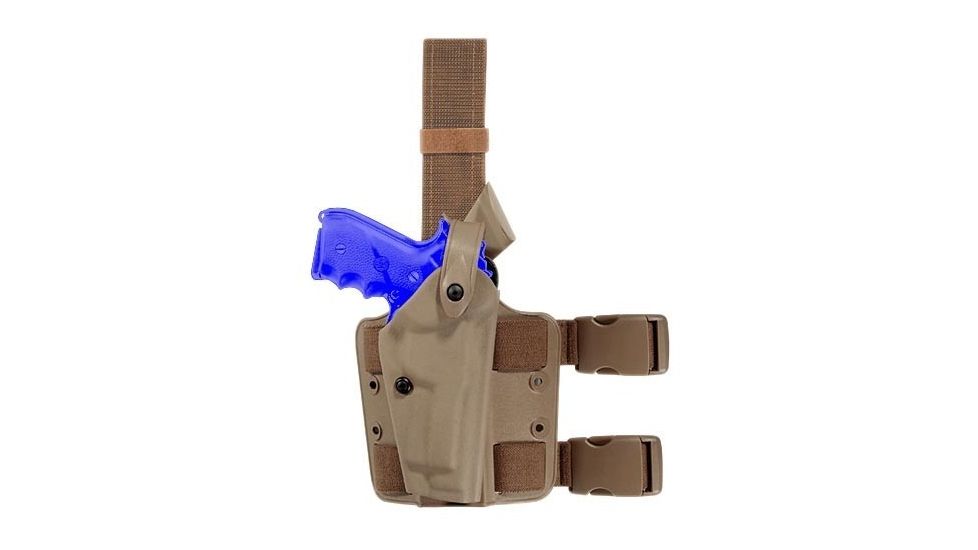 Safariland 6004 SLS Tactical Holster - Tactical Black, Right Hand 6004-174-121