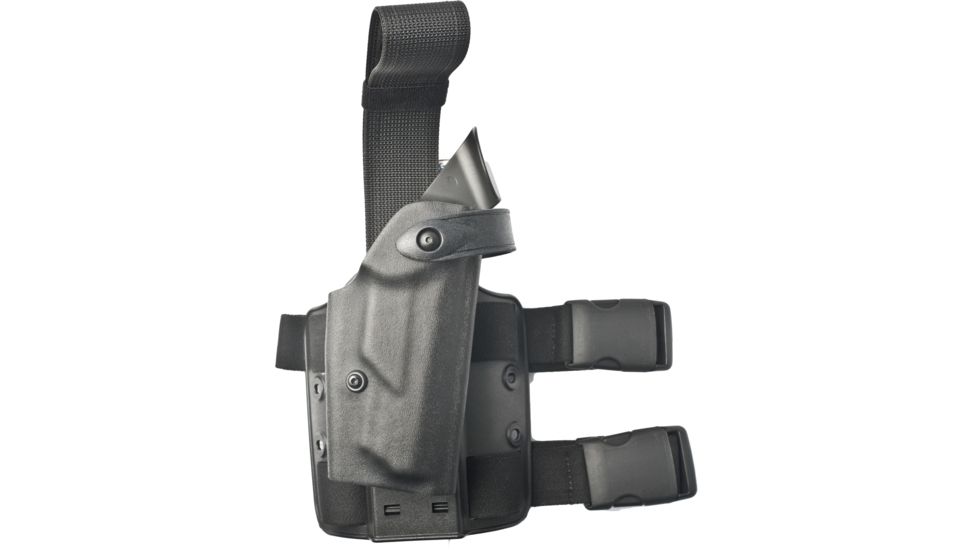 Safariland 6004 SLS Tactical Holster - Tactical Black, Right Hand 6004-180-121