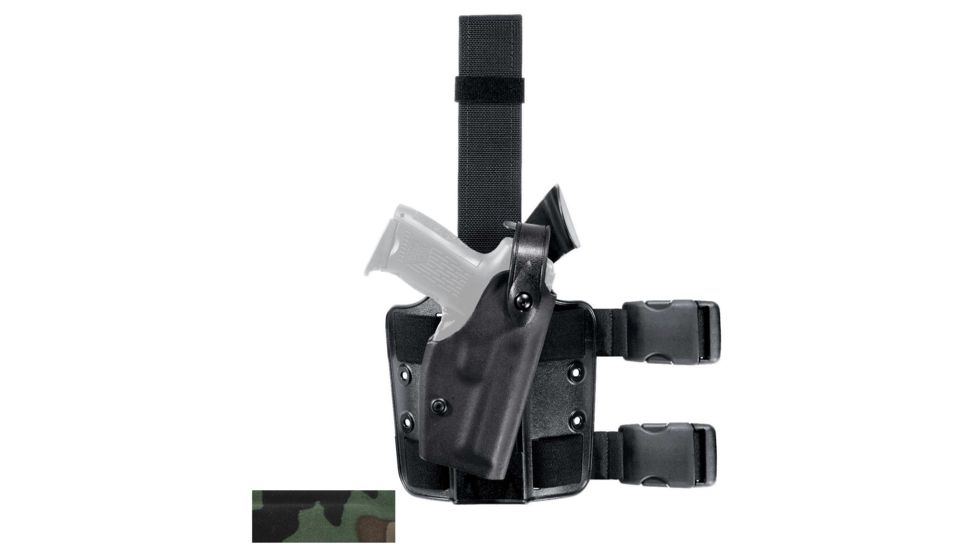 Safariland 6004 SLS Tactical Holster - Woodland Camo, Right Hand 6004-736-511