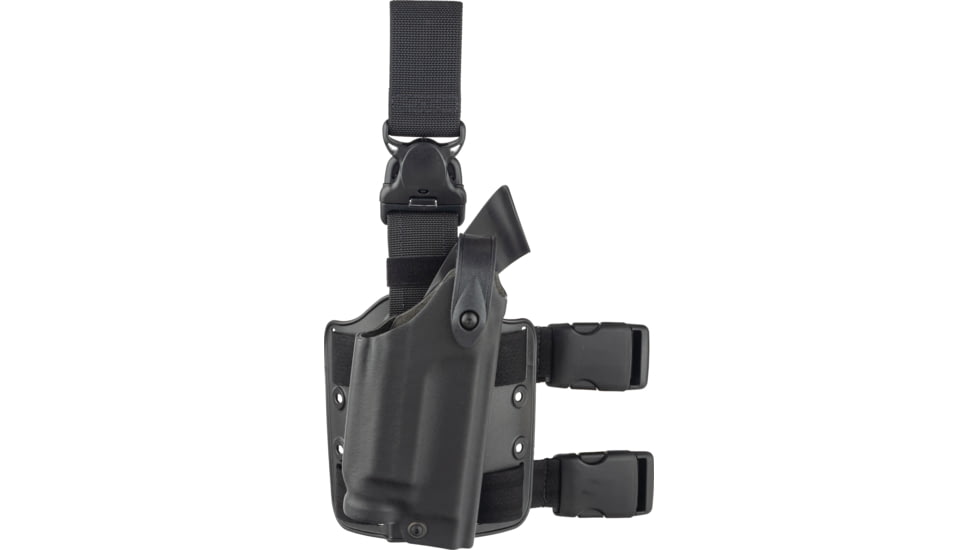 Safariland 6005 SLS Tactical Holster w/Quick Release, Sig Sauer 1911 GSR w/ITI M3/M6, TLR-1/TLR-2, SF X200/X300, SSL-1 5.0in., STX Tactical, Black, Right Hand, 6005-25621-121