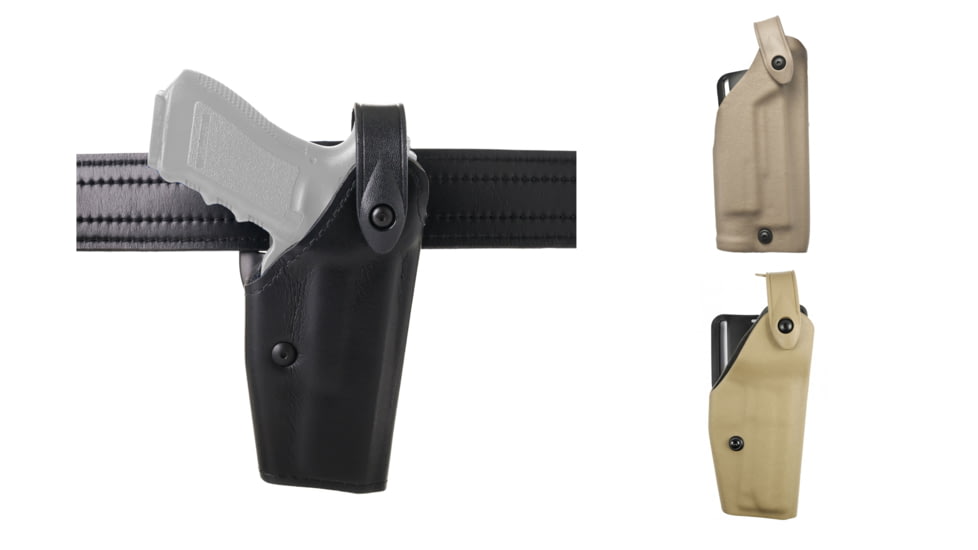 Safariland 6280 Colt SLS Mid-Ride, LVL2 Retention Holster, Black, Coyote Brown, Flat Dark Earth