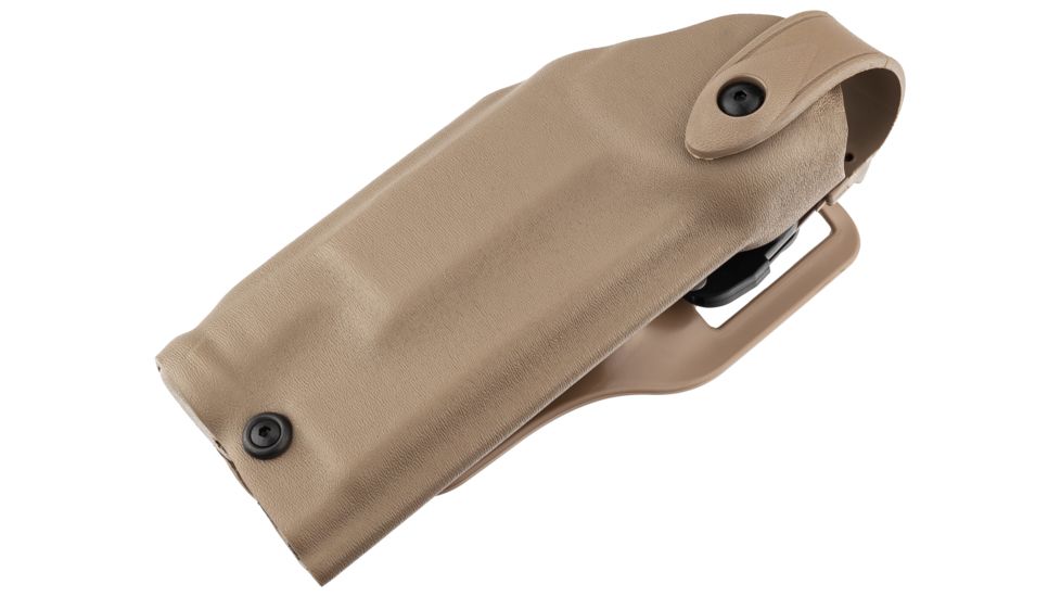 Safariland 6280 SLS Mid-Ride Level-II Retention, Kimber w/Light Rail w/X 200, STX Flat Dark Earth, Right Hand, 6280-5340-551
