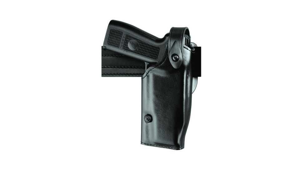 Safariland 6280 SLS Level II Retention Mid-Ride Duty Holster, SIG Sauer P229R, TLR-2, Left, Hi Gloss, Black, 6280-74421-492