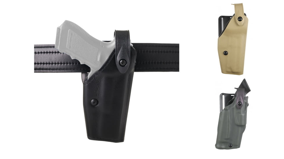 Safariland 6280 SLS Ruger Redhawk, LVL2 Retention Holster, Black, Flat Dark Earth, OD Green