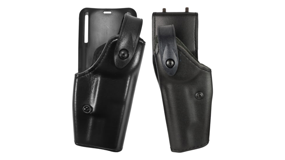Safariland 6285 1.50" Belt Drop, Level II Retention Holster - Nylon-Look, Right Hand 6285-148-261, Black, Nylon-Look
