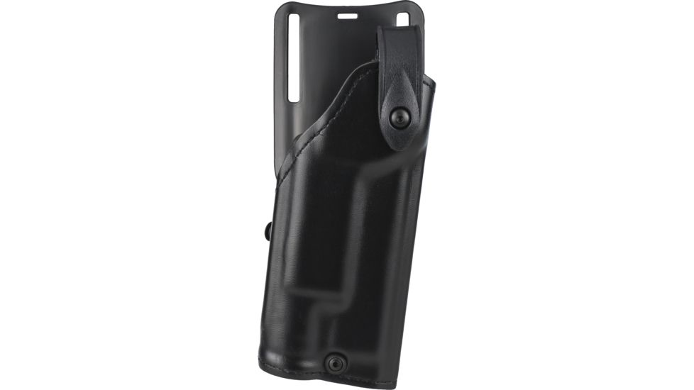 Safariland 6285 SLS Low-Ride 1.5ft. Drop, Level-II Retention, Kimber w/Light Rail w/X 200, STX Plain Black, Right Hand, 6285-5340-61
