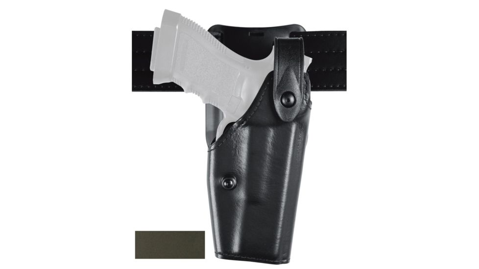 Safariland Model 6285 SLS Low-Ride Level-II Duty Holster, Glock 19/23/32 w/SF X200/X300 Light, Right Hand, STX OD Green, 6285-2830-561