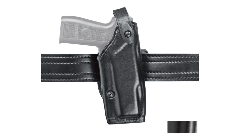 Safariland 6287 SLS Belt Slide Holster, S&amp;W M&amp;P 45 w/Safety, STX Black Hi-Gloss, Right Hand, 6287-519-492