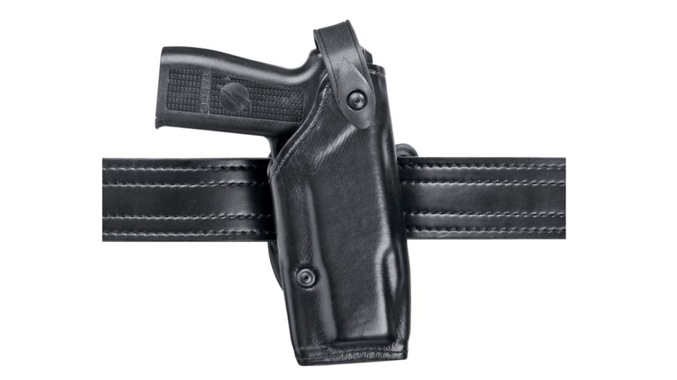 Safariland 6287 SLS Belt Slide Holster, S&amp;W K-Frame 4in., Plain Black, Left Hand, 6287-09-412