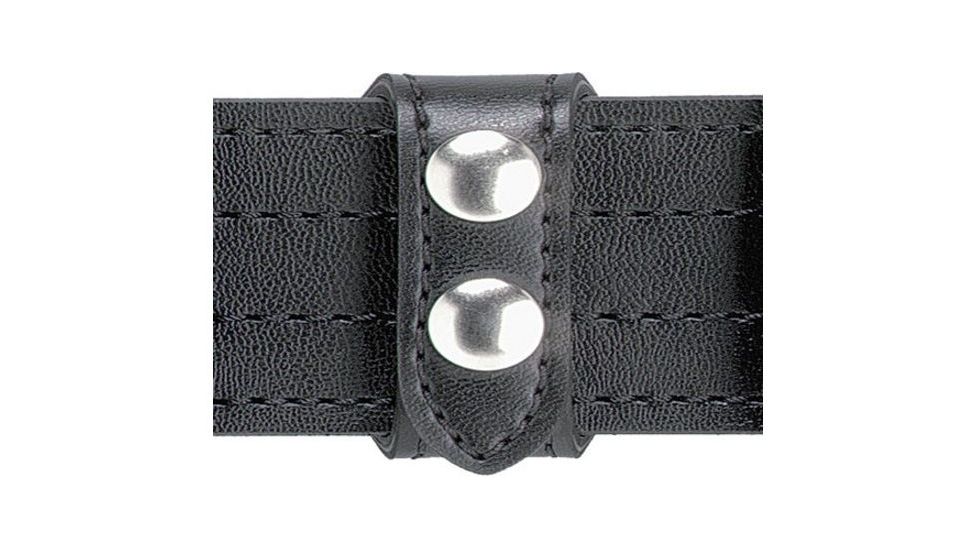 Safariland 63 Belt Keeper, Slotted, 2 Snap 63-22PBL