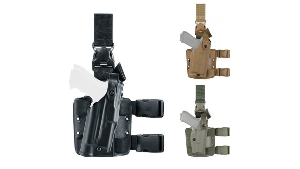 Safariland 6305 Tac Holster W/ QR for Sig P229, Black, Coyote Brown, OD Green