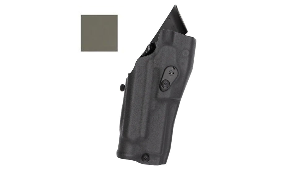 Safariland 6354RDSO ALS Tactical Drop Leg Holster W/ Qls19 Fork For Glock 17 Mos W/ Light, Black, 1334271