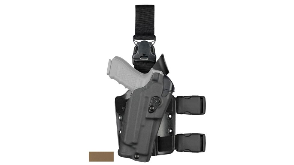 Safariland 6355 ALS Tactical Holster w/Quick Release, S&amp;W M&amp;P 9mm, .40 4.25in., STX Flat Dark Earth, Right Hand, 6355-219-551