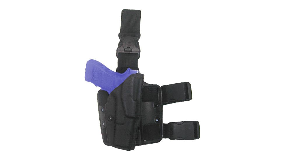Safariland 6355 ALS Tactical Thigh Holster - STX Black, Right Hand 6355-744-131