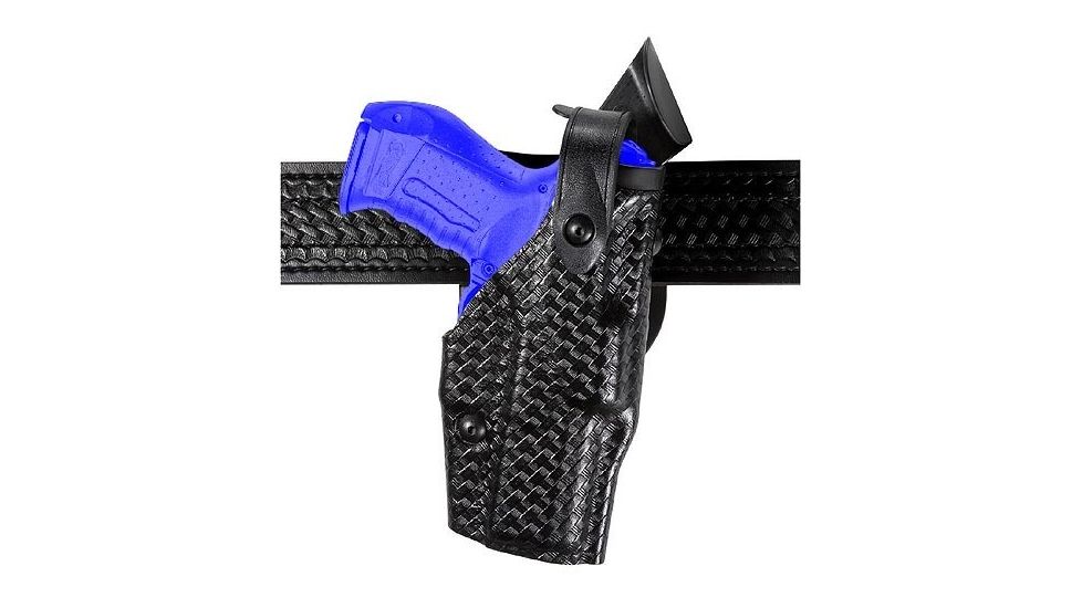 Safariland 6360 ALS Level II Plus w/ Ride UBL Holster - Plain Black, Left Hand 6360-180-62