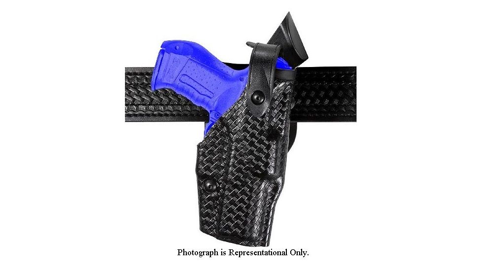 Safariland 6360 ALS Level II+ Ride UBL Holster, Plain Black, Right Hand - Colt Gov't 1911 - 53-61