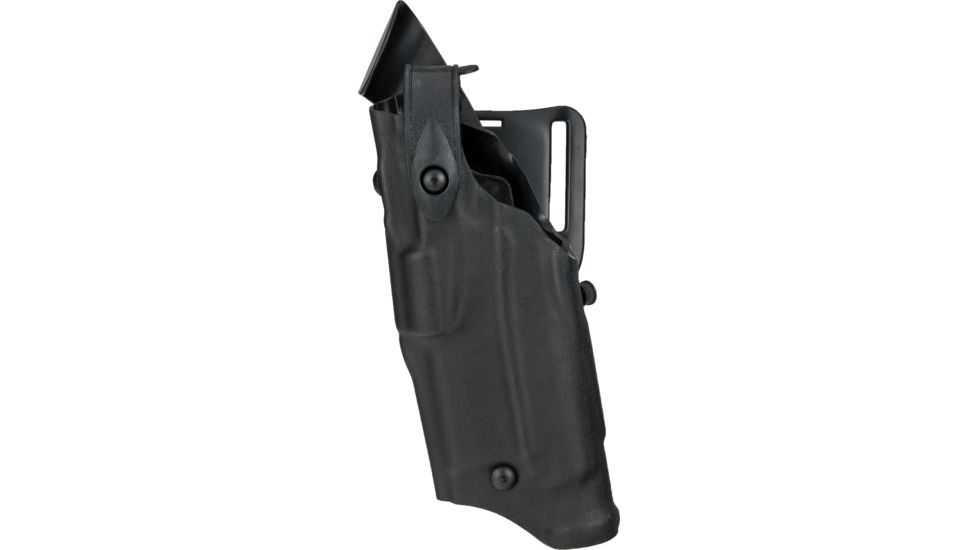 Safariland 6360 ALS/SLS Mid-Ride Level-III Retention Duty Holster, H&amp;K VP9 w/ITI M3, TLR-1, Surefire X200, X300, or X300U, , STX Tactical, Black, Left Hand, 6360-5932-132