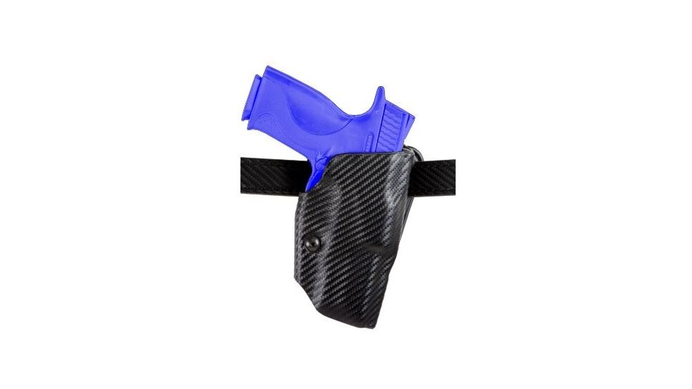 Safariland 6377 ALS Belt Holster - STX Plain Black, Left Hand 6377-295-652