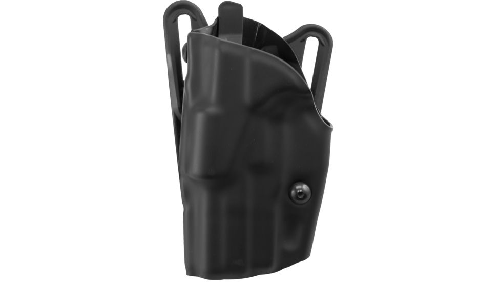 Safariland 6377 ALS Belt Loop 1in Drop Holster - STX Plain Black, Left Hand