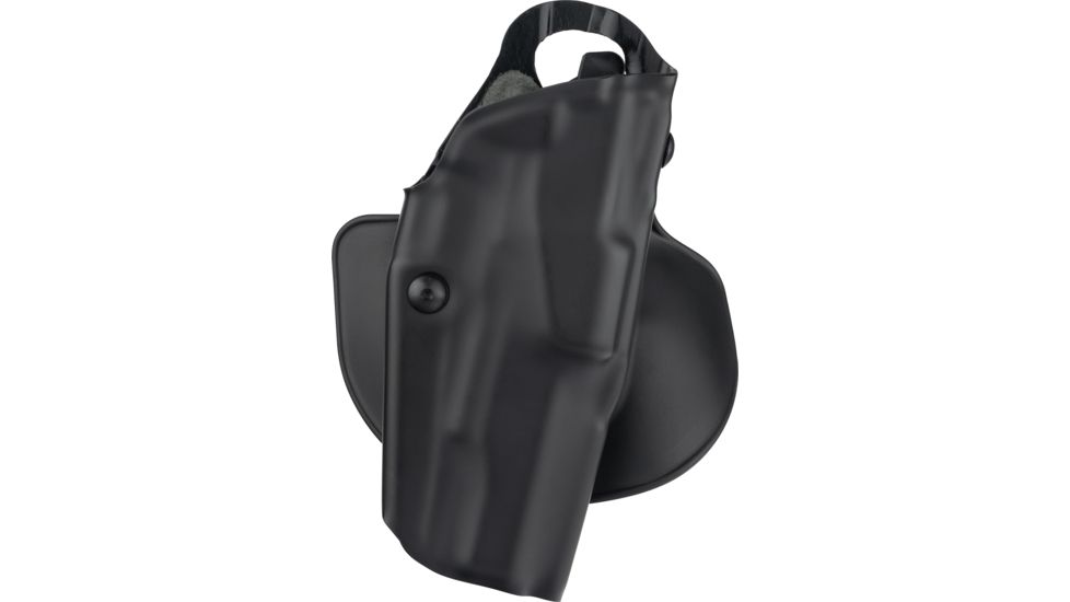 Safariland 6378 ALS Paddle &amp; Belt Slide Holster, Colt Government, Plain Black, Right Hand, 6378-53-411