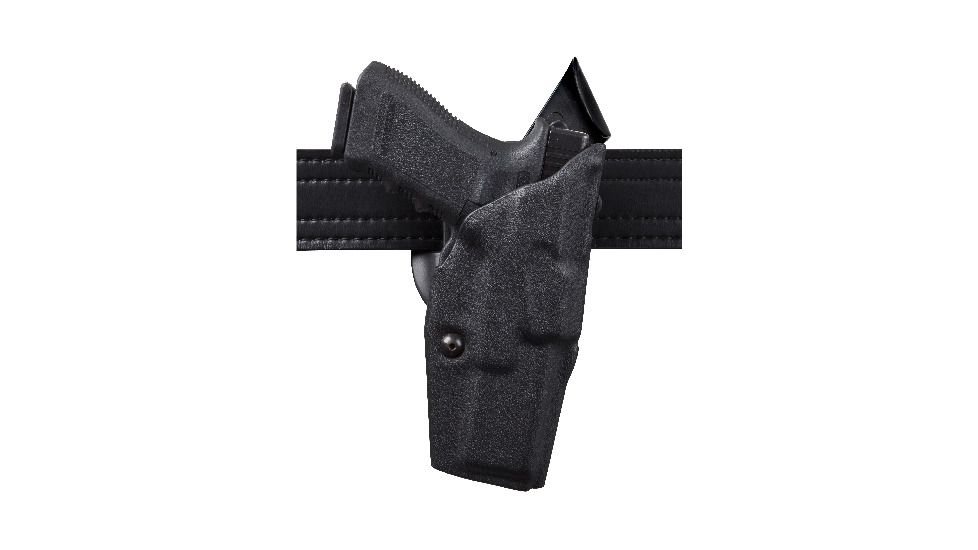 Safariland 6390 ALS Mid-Ride Level I Retention Duty Holster, Beretta 92, STX Tactical, Black, Left Hand, 6390-73-132