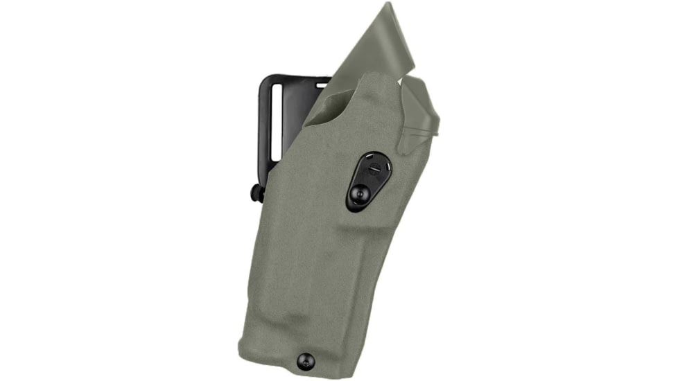 Safariland Model 6390rds Als Mid-ride Level I Retention Duty Holster For Smith &amp; Wesson M&amp;p 2.0 9 W/ Light, Od Green, Right Hand, 1327751