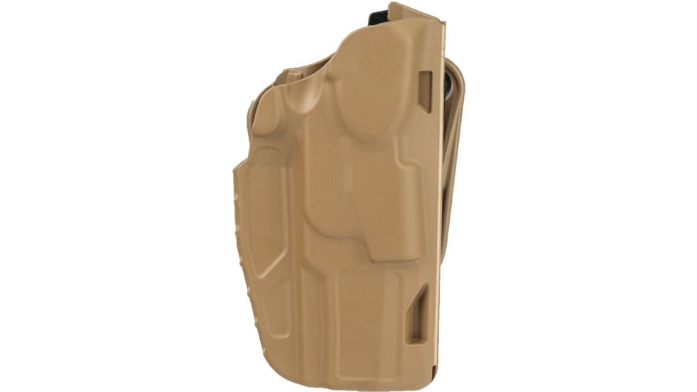 Safariland 7377, 7TS ALS Concealment Belt Slide Holster, Sig Sauer P320 Compact 9mm, .40, .45, Flat Dark Earth, Right Hand, 7377-750-551