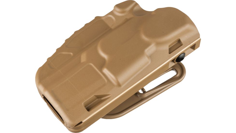 Safariland 7377, 7TS ALS Concealment Belt Slide Holster, Sig Sauer P320 Compact 9mm, .40, .45, Flat Dark Earth, Right Hand, 7377-750-551