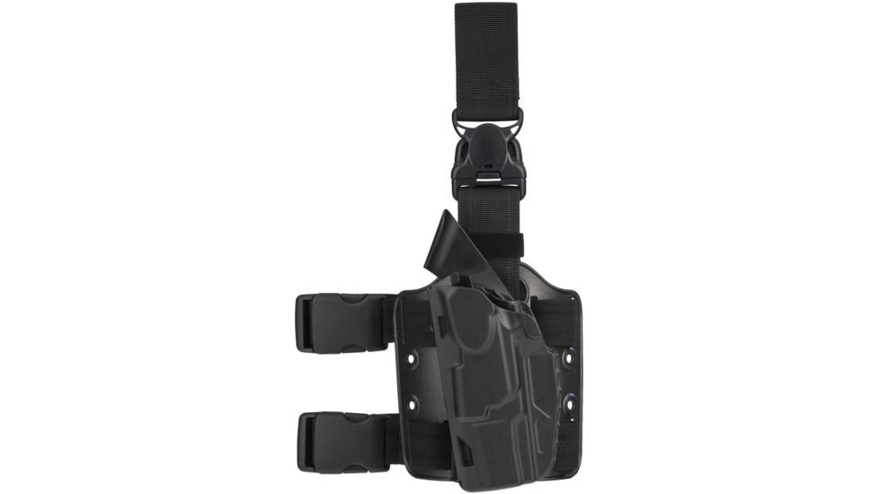 Safariland 7385, 7TS ALS OMV Tactical Holster with Quick Release, Sig Sauer P320 Compact 9mm, .40, .45, Black, Right Hand, 7385-750-412