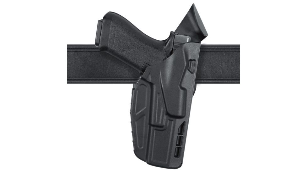 Safariland 7390 7TS ALS/SLS Mid-Ride Level-III Retention Duty Holster, S&amp;W M&amp;P 9mm, .40 4.25in., STX Flat Dark Earth, Left Hand, 7390-219-552